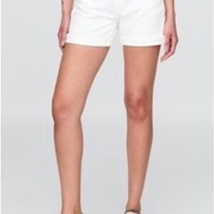 GAP NWT 0 Women's Bright White Denim Shorts